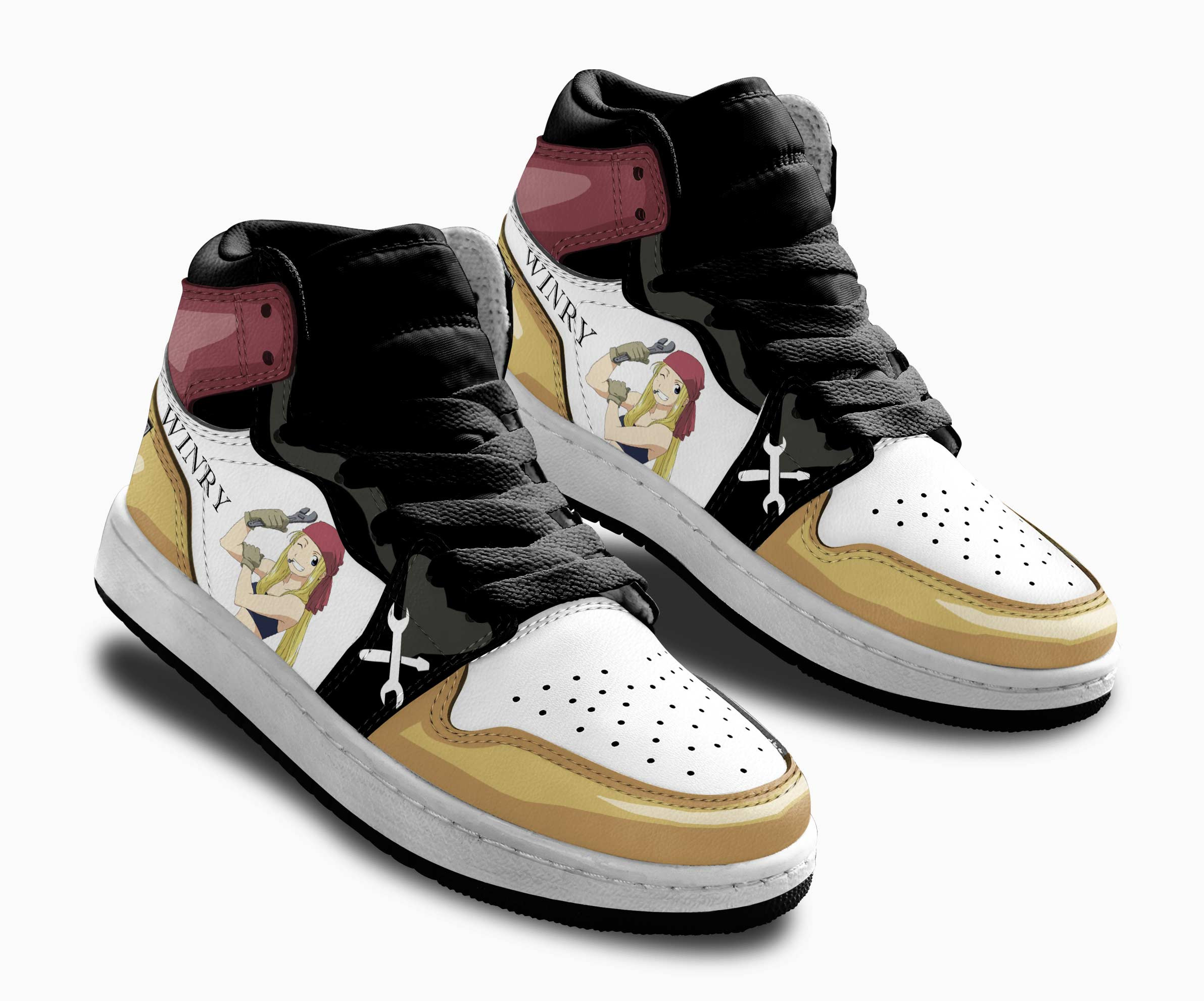 Winry Kids Sneakers Custom Fullmetal Alchemist Shoes For Kids