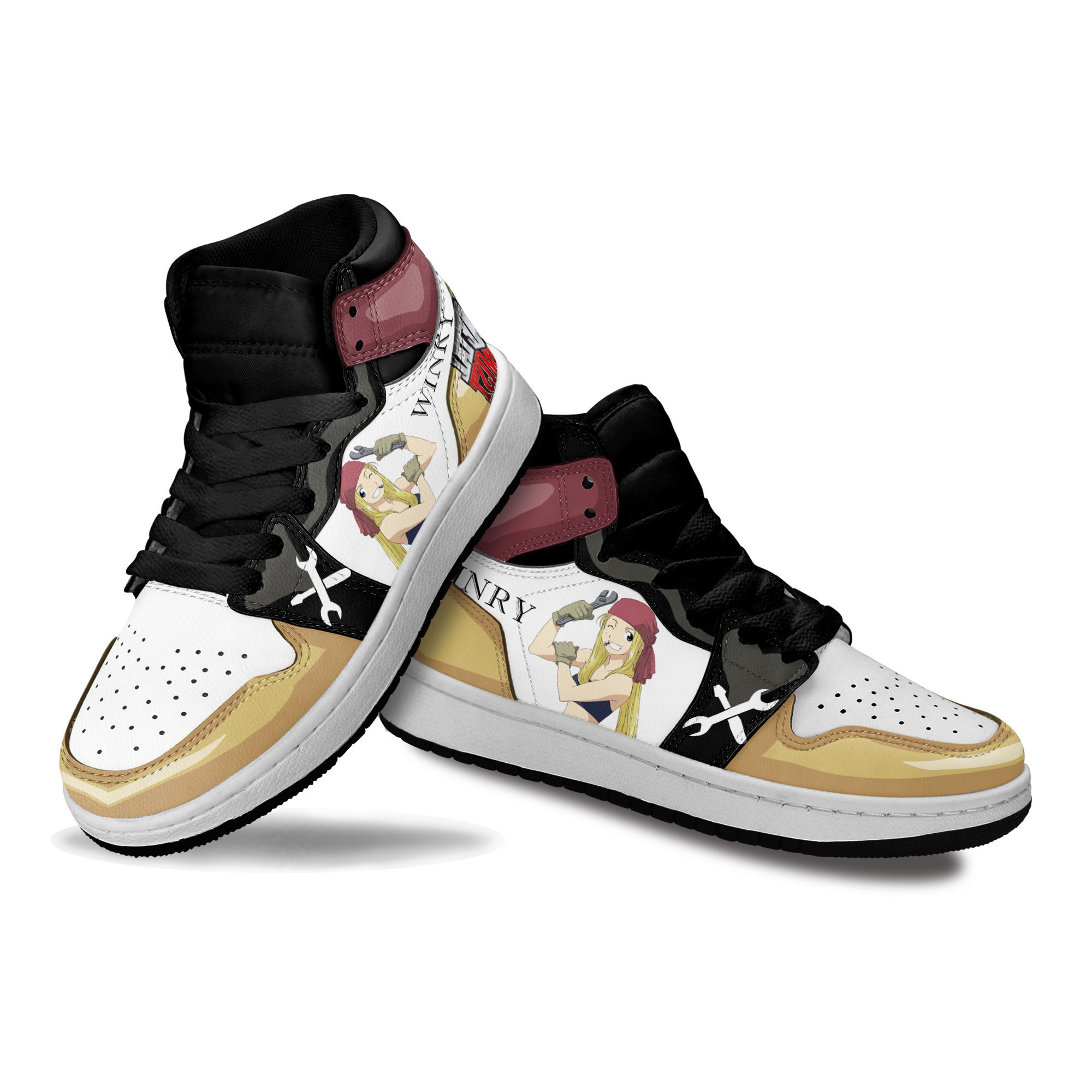 Winry Kids Sneakers Custom Fullmetal Alchemist Shoes For Kids