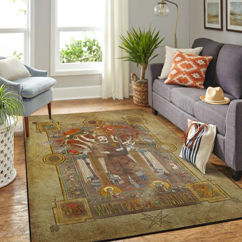 Winter Is Coming Area Area Rectangle Rug