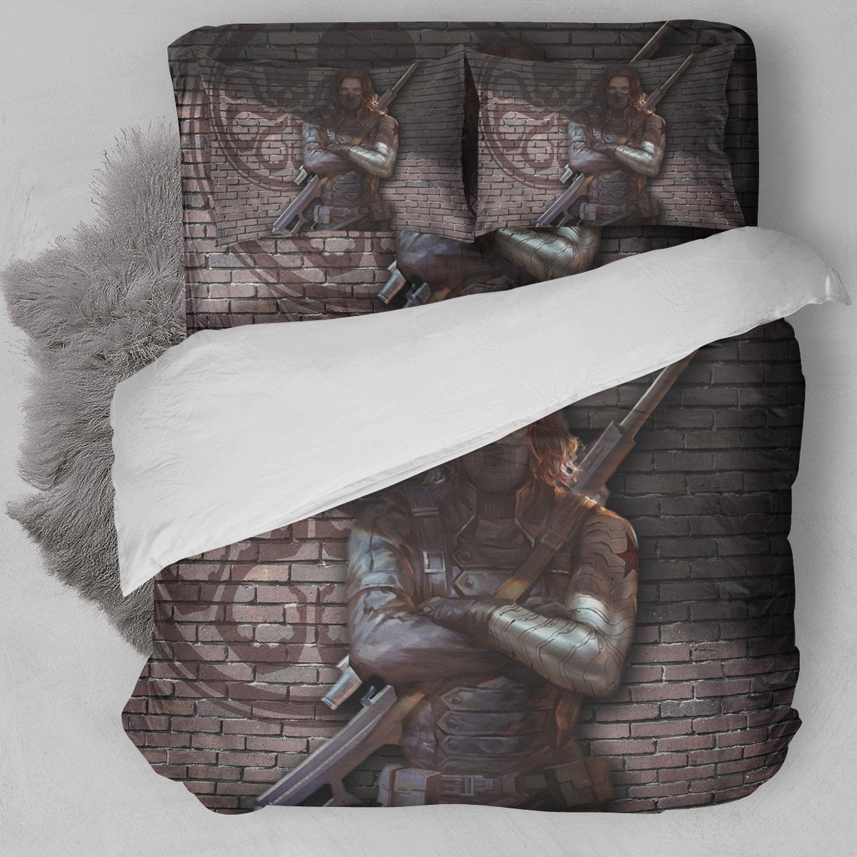 Winter Soldier Duvet Cover Bedding Set