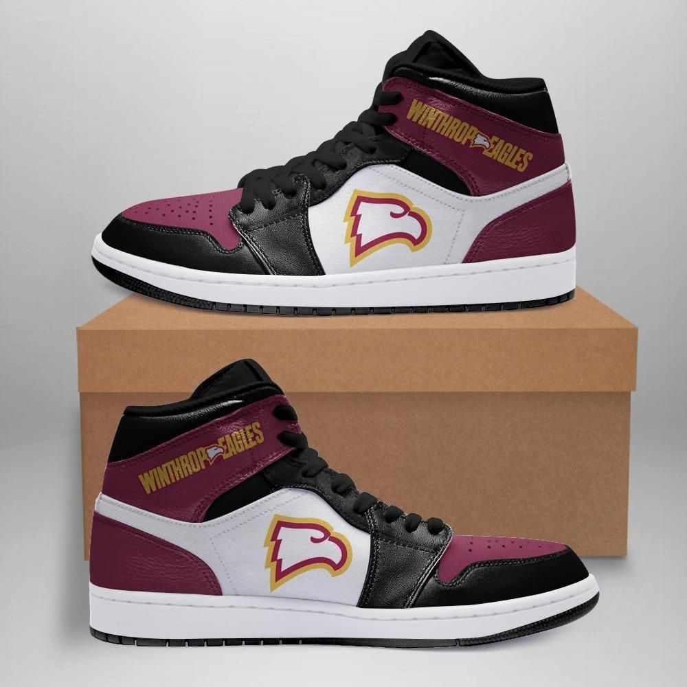 Winthrop Eagles NCAA Fashion The best sneakers High Top Air Jordan Sneaker, Air Jordan Hightop