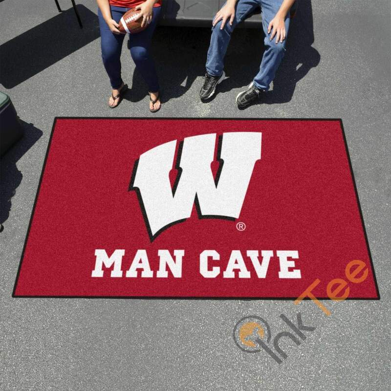 Wisconsin Badgers Area Rectangle Rug