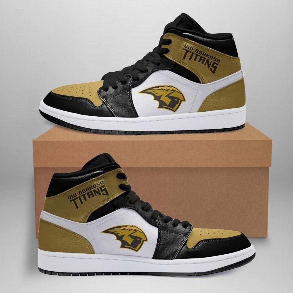 Wisconsin Oshkosh Titans NCAA Fashion The best sneakers Basketball Shoes High Top Air Jordan Sneaker, Air Jordan Hightop