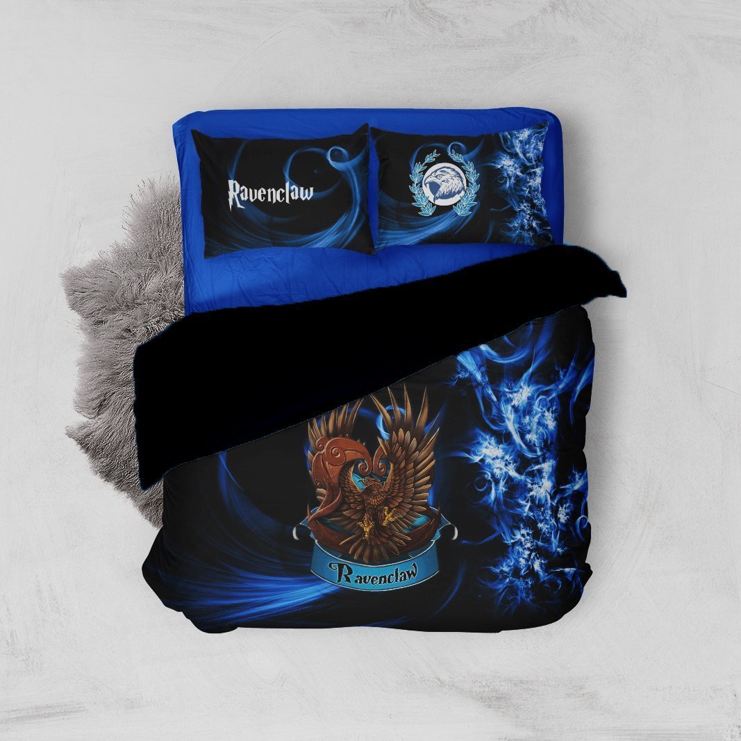 Wise Like A Ravenclaw Harry Potter 3D Customized Duvet Cover Bedding Set