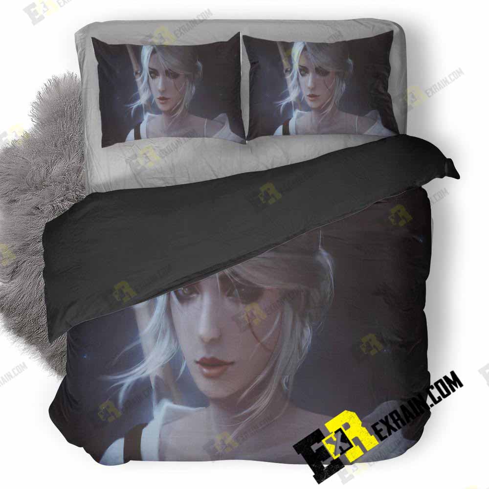 Witcher Ciri N9 3D Customized Duvet Cover Bedding Set