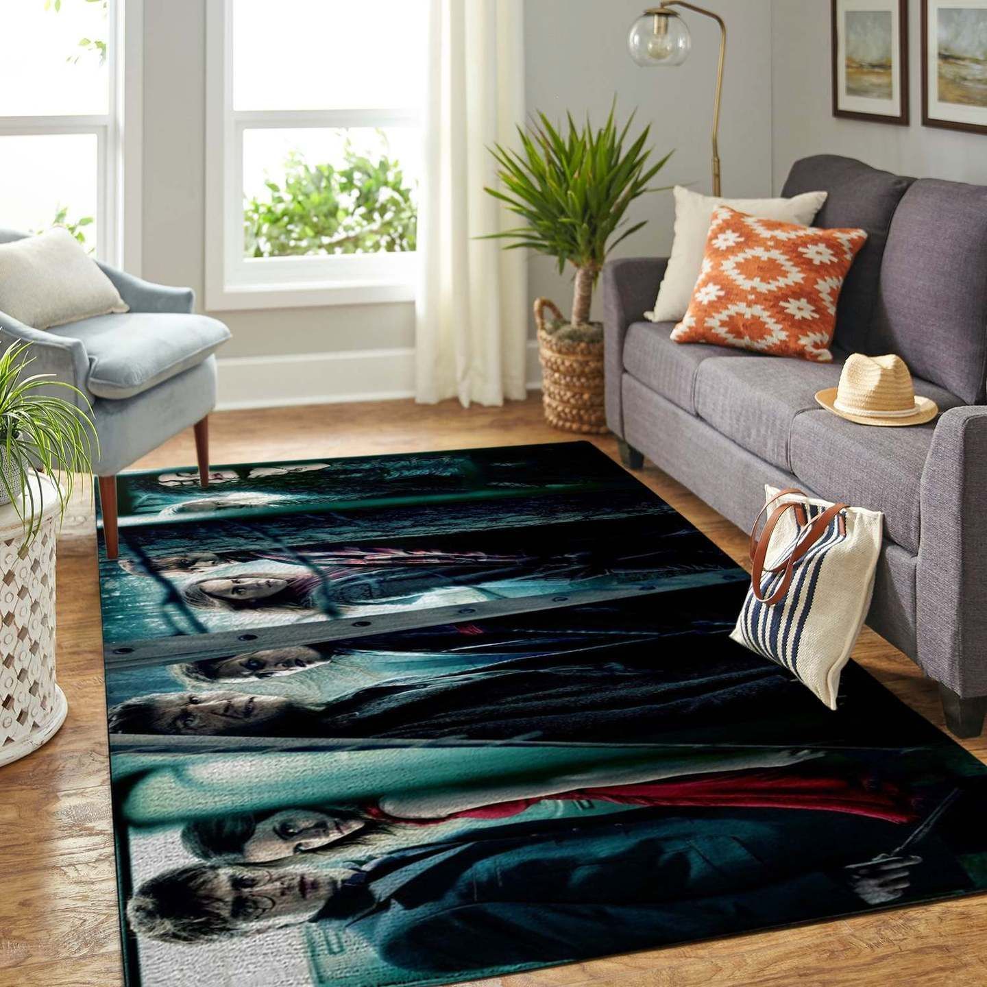 Wizarding World Of Harry Potter Rectangle Rug – Custom Size And Printing