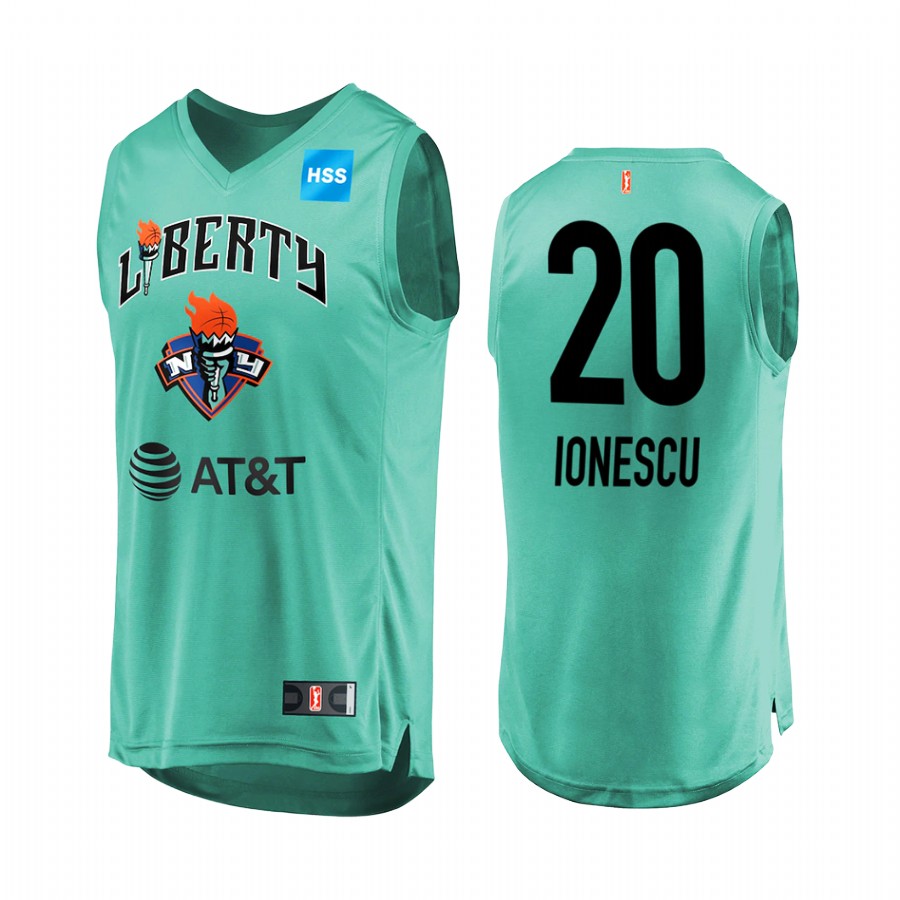 WNBA Sabrina Ionescu 2019 Mint Green Jersey