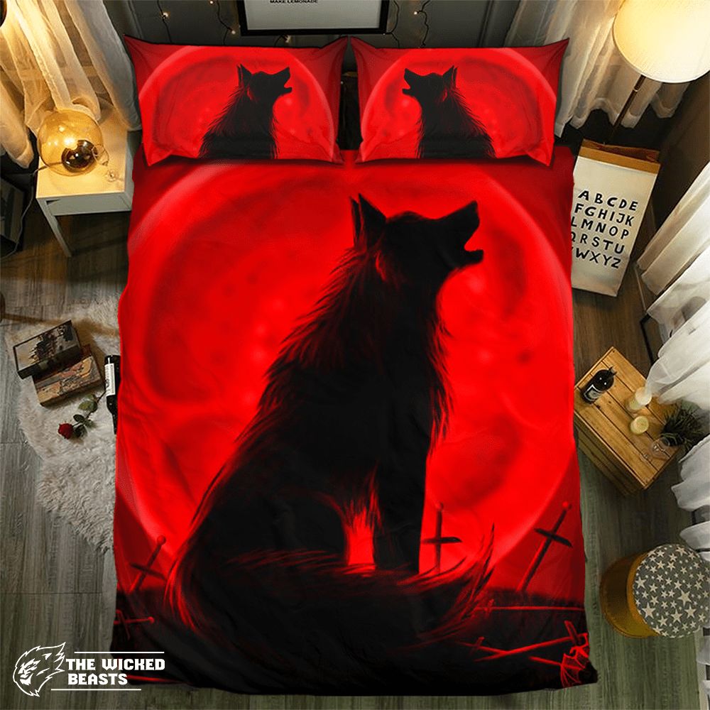 Wolf Collection 3D Customized Duvet Cover Bedding Set
