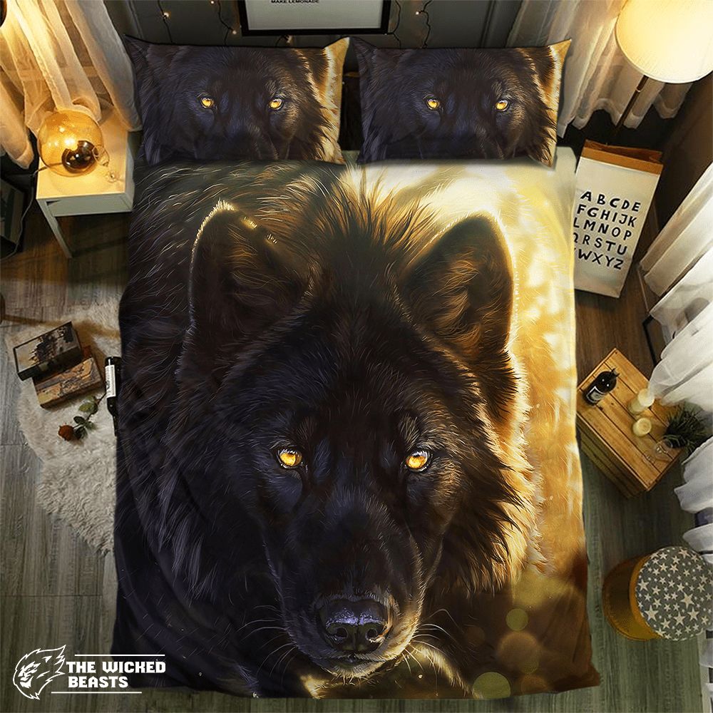 Wolf Collection 3D Customized Duvet Cover Bedding Set