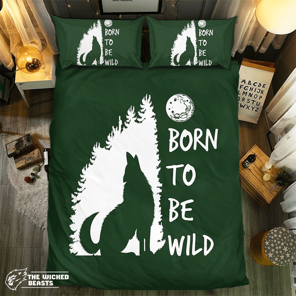 Wolf Collection 3D Customized Duvet Cover Bedding Set