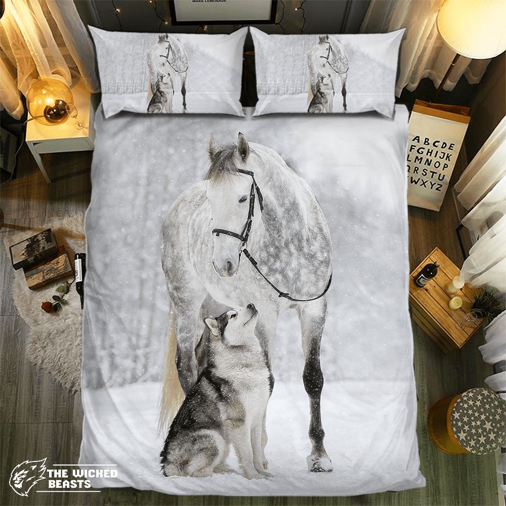 Wolf Collection 3D Customized Duvet Cover Bedding Set