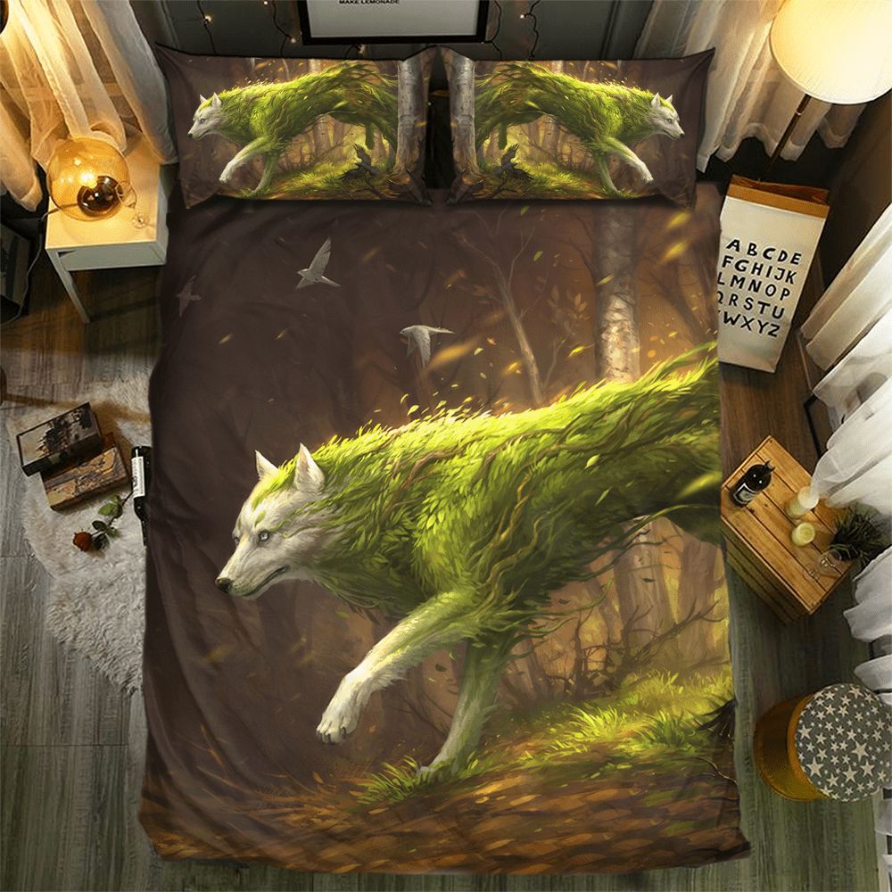 Wolf Collection 3D Customized Duvet Cover Bedding Set