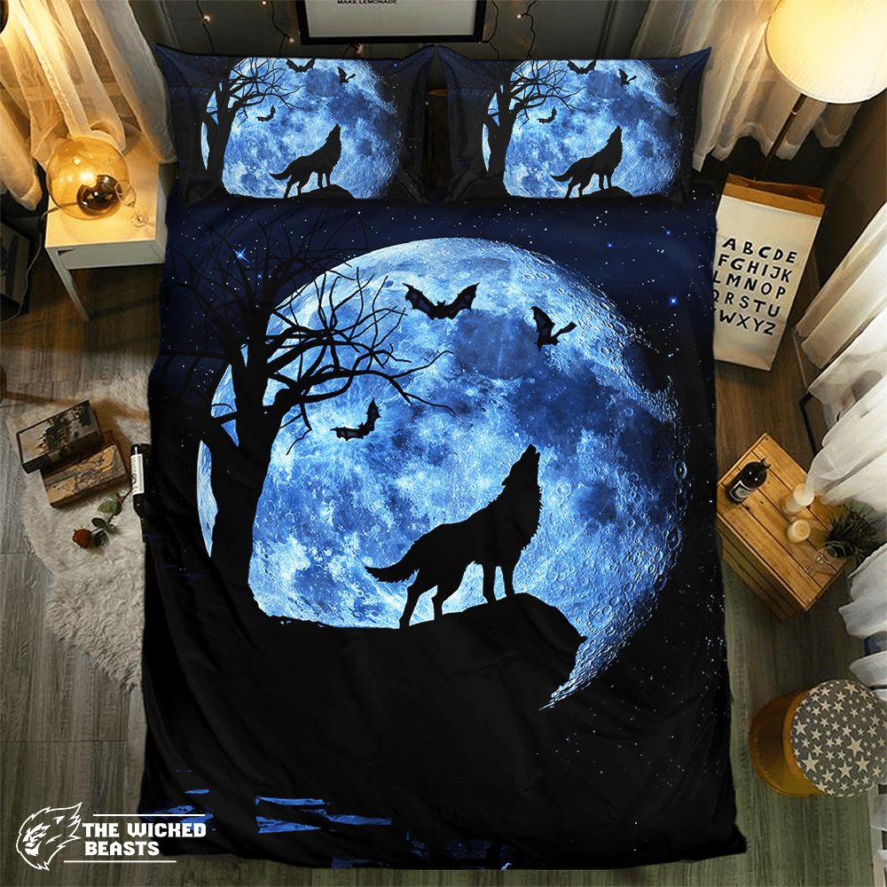 Wolf Collection 3D Customized Duvet Cover Bedding Set