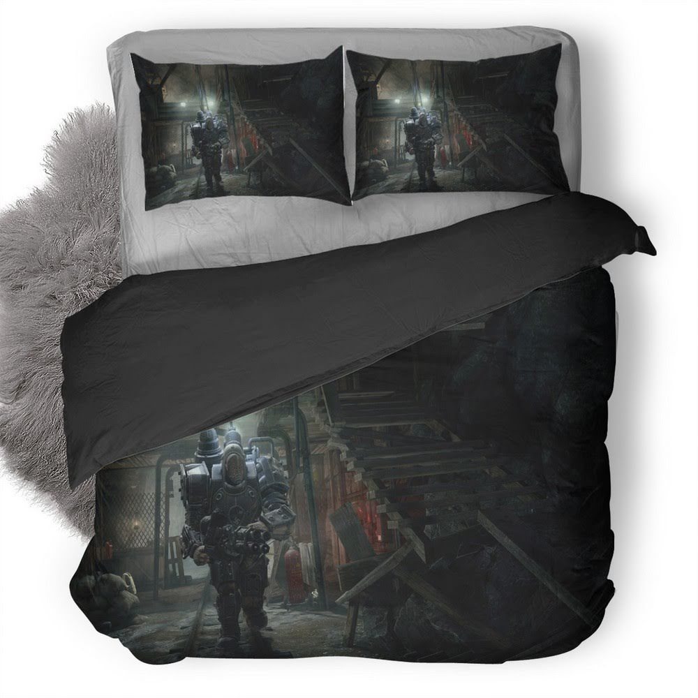 Wolfenstein Ii The New Colossus 10 3D Customized Duvet Cover Bedding Set