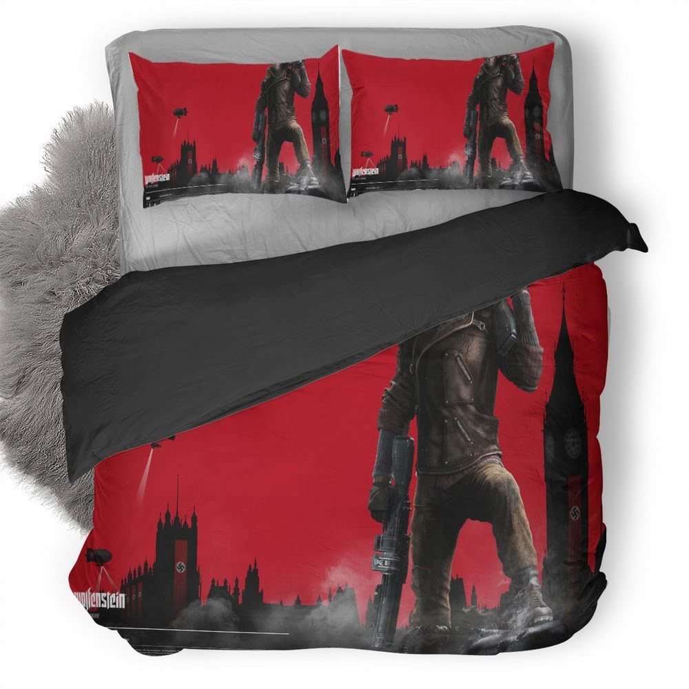 Wolfenstein Ii The New Colossus 11 3D Customized Duvet Cover Bedding Set