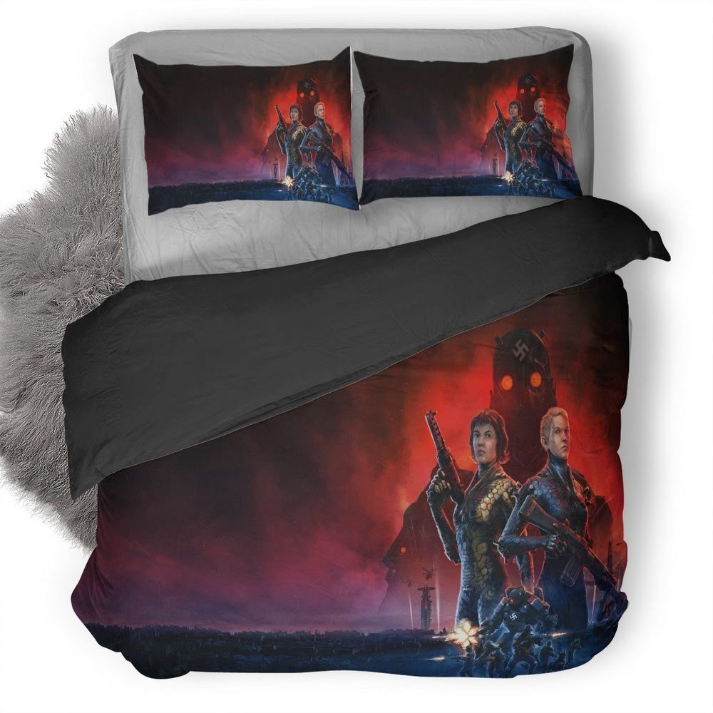 Wolfenstein Ii The New Colossus 13 3D Customized Duvet Cover Bedding Set