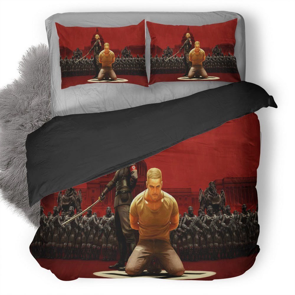 Wolfenstein Ii The New Colossus 3D Customized Duvet Cover Bedding Set