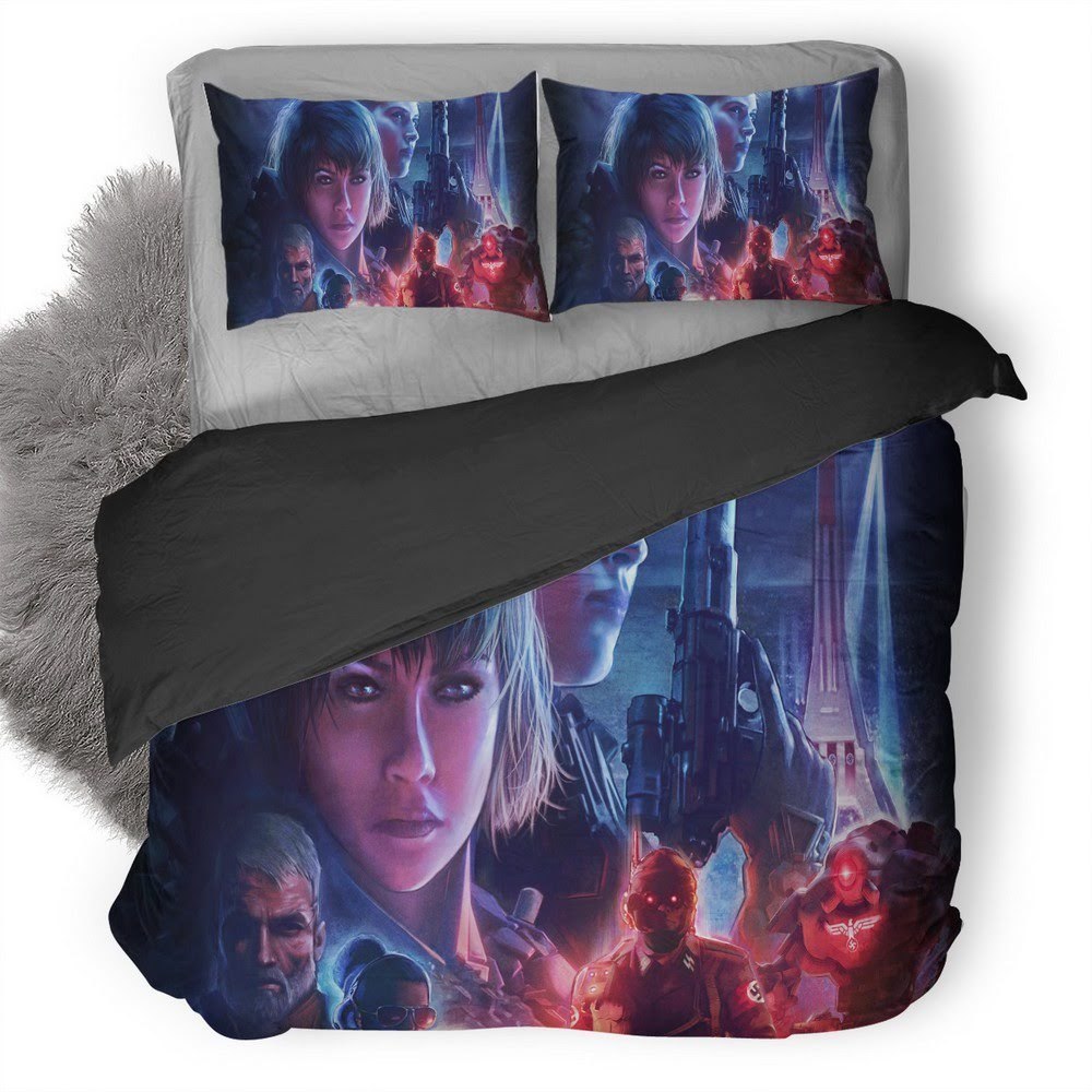 Wolfenstein Ii The New Colossus 3D Customized Duvet Cover Bedding Set