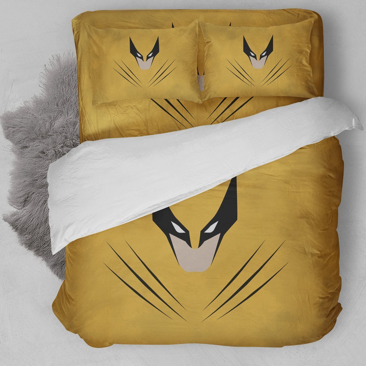 Wolverine Logo Duvet Cover Bedding Set