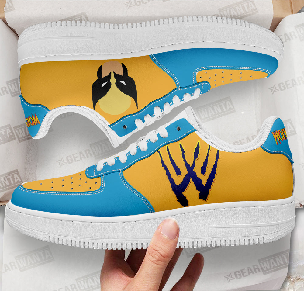 Wolverine Super Hero Custom Air Sneakers