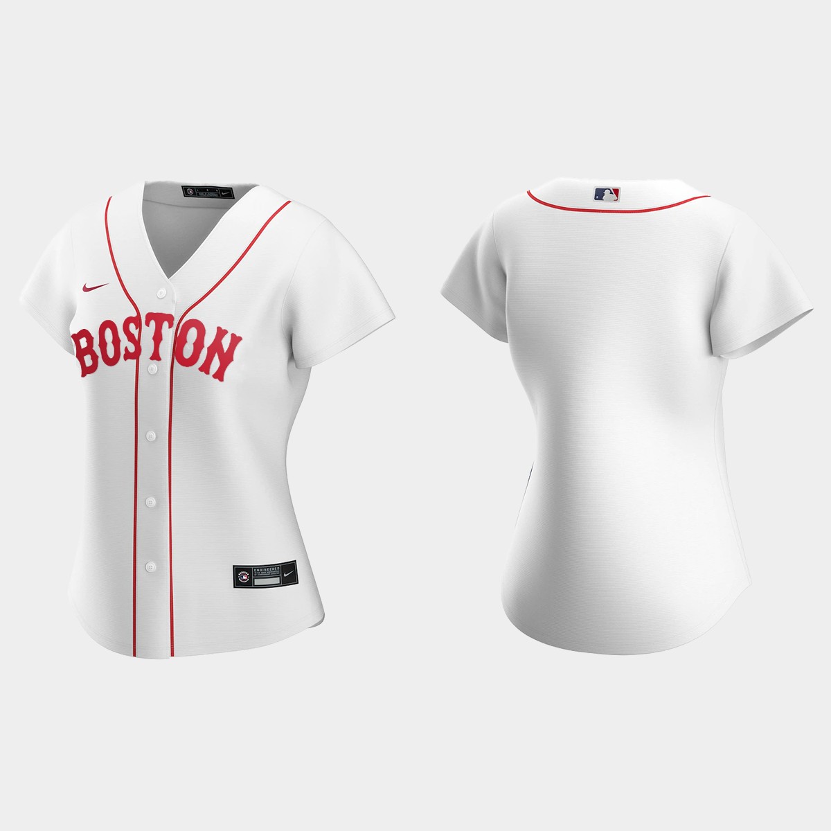 Women Boston Red Sox White 2021 Patriots' Day Jersey