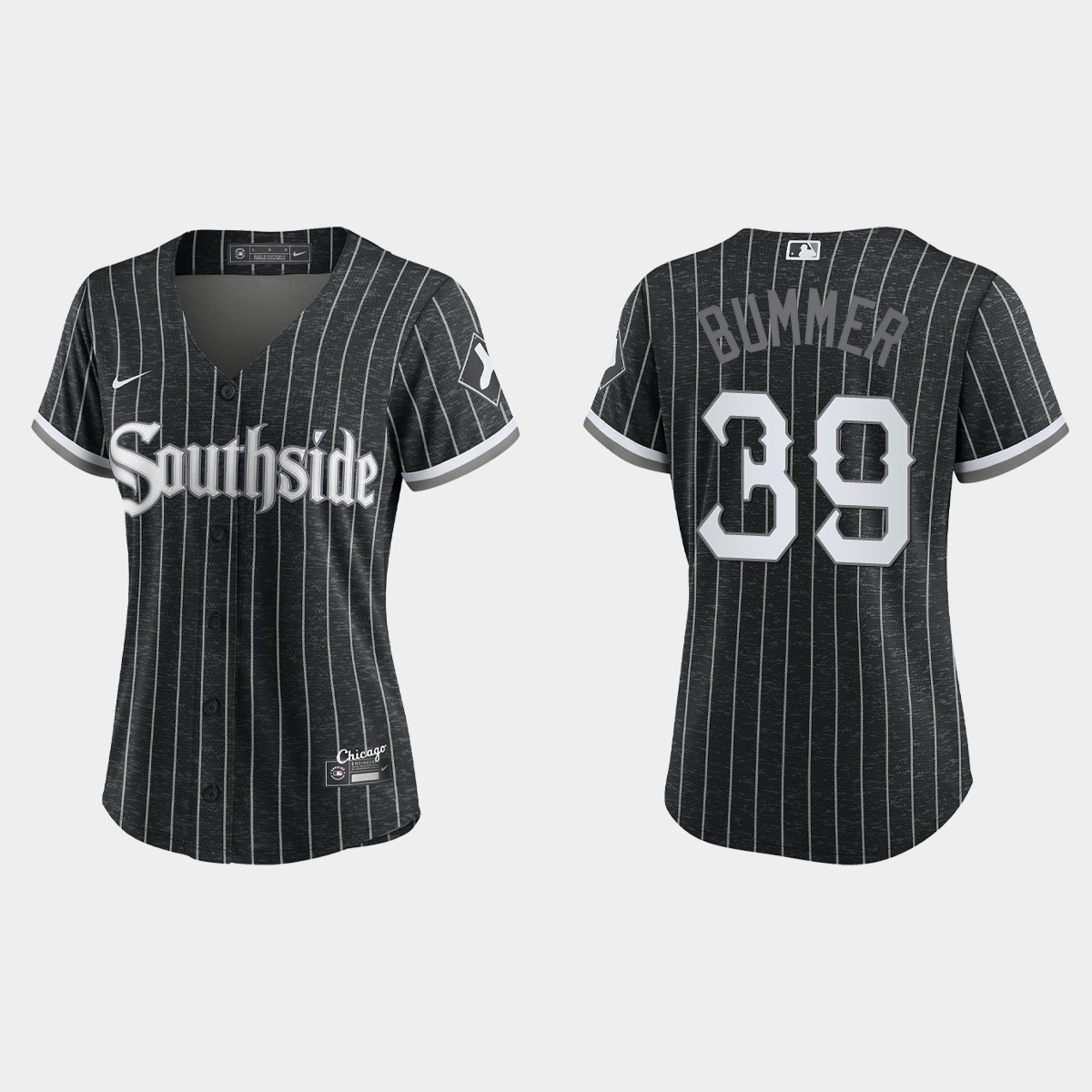 Women Chicago White Sox Aaron Bummer Black City Connect Jersey