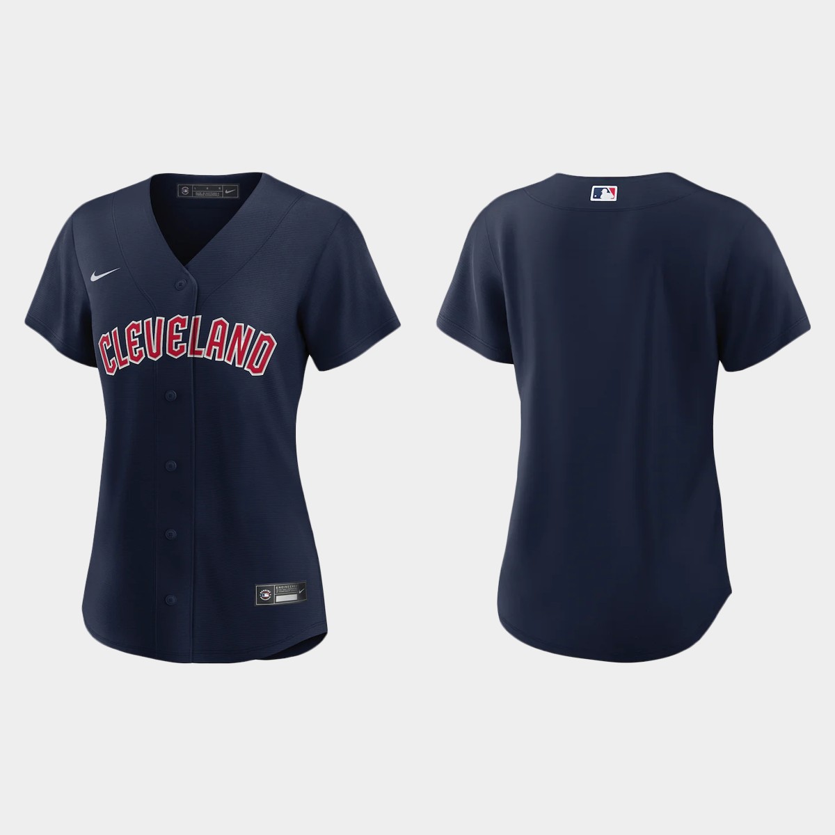 Women Cleveland Guardians Navy Alternate Jersey