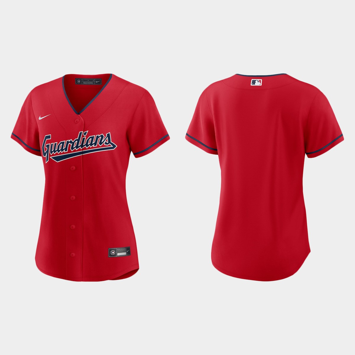 Women Cleveland Guardians Red Alternate Jersey