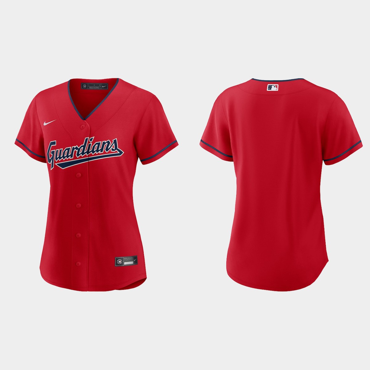 Women Cleveland Guardians Red Jersey