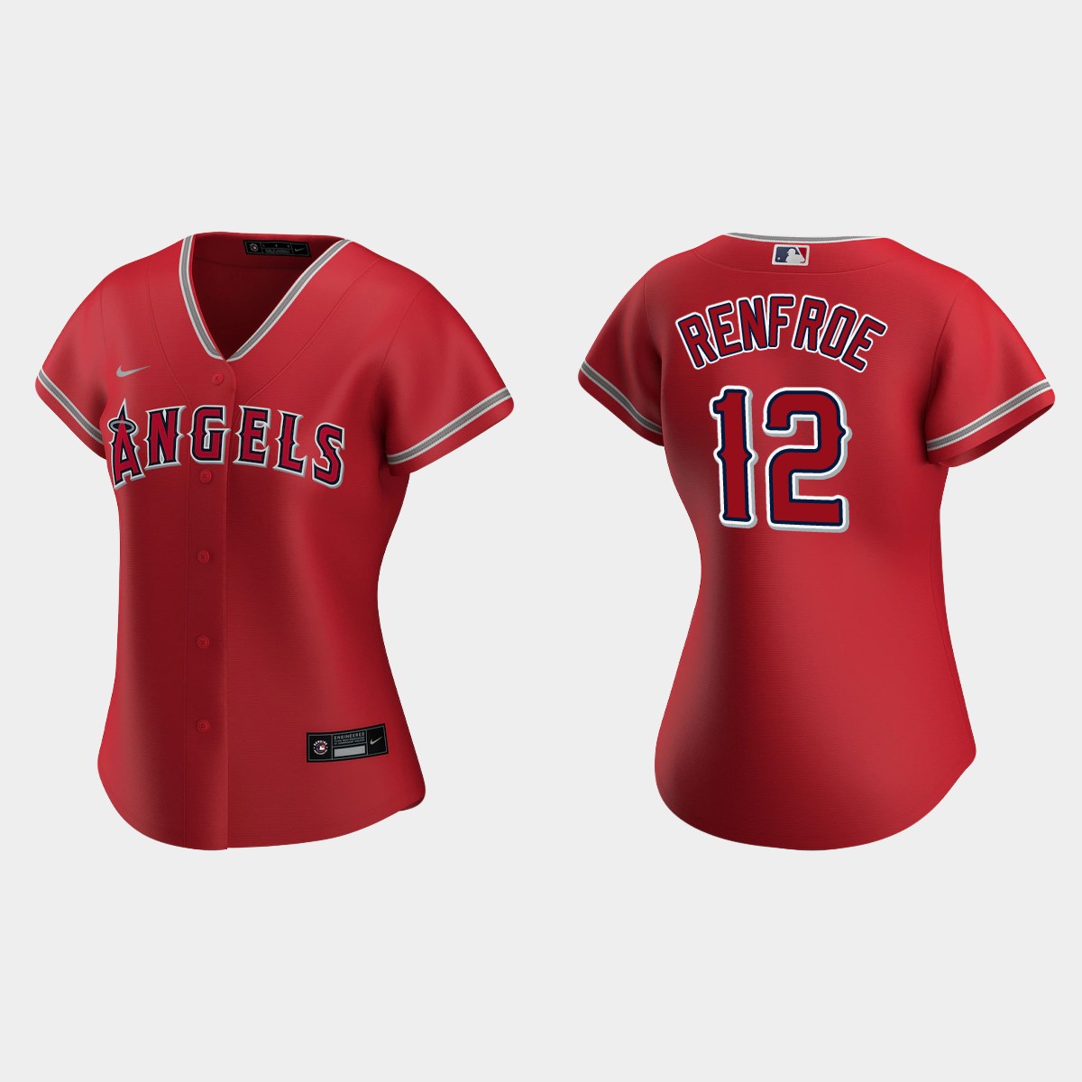 Women Los Angeles Angels Hunter Renfroe Red Jersey