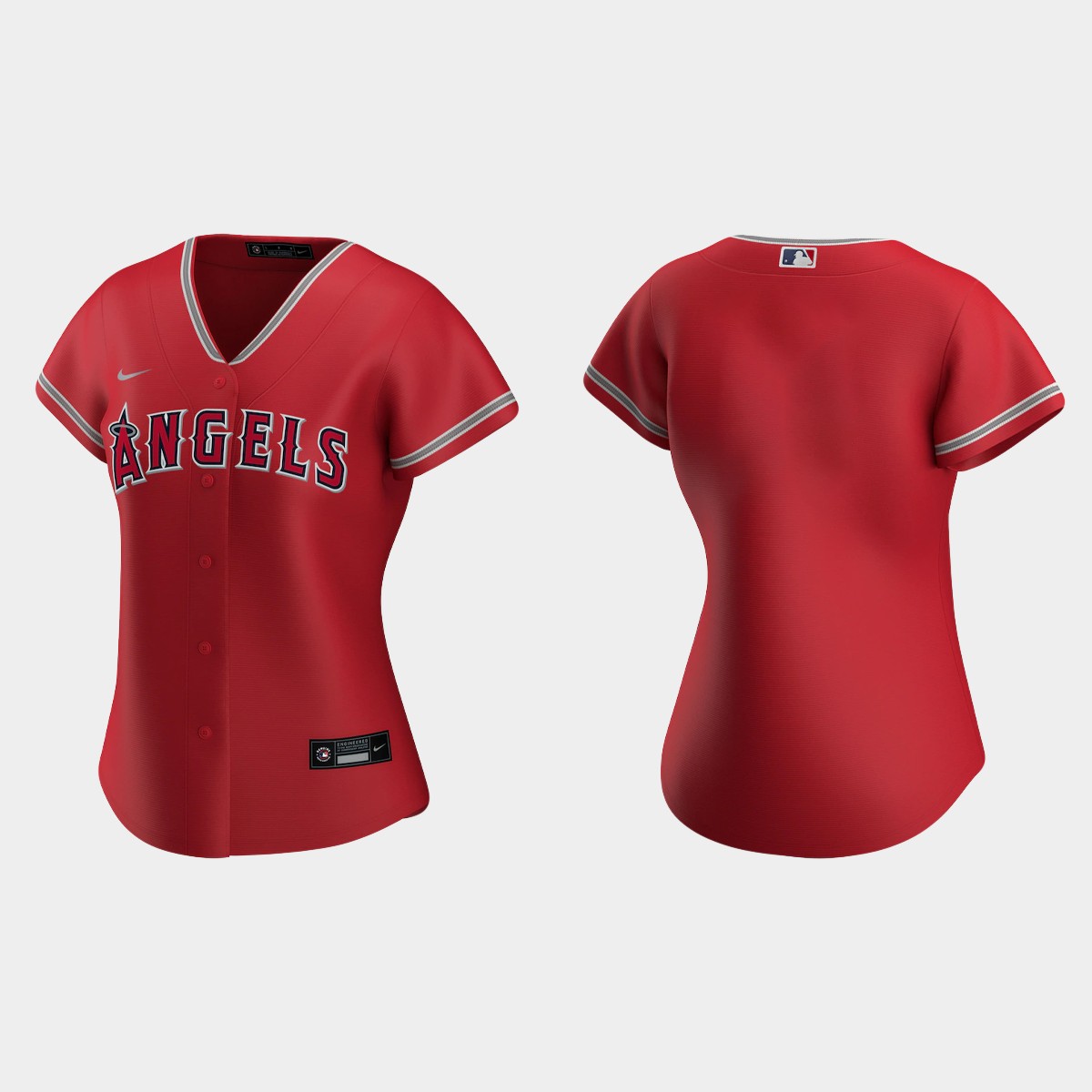 Women Los Angeles Angels Red Jersey