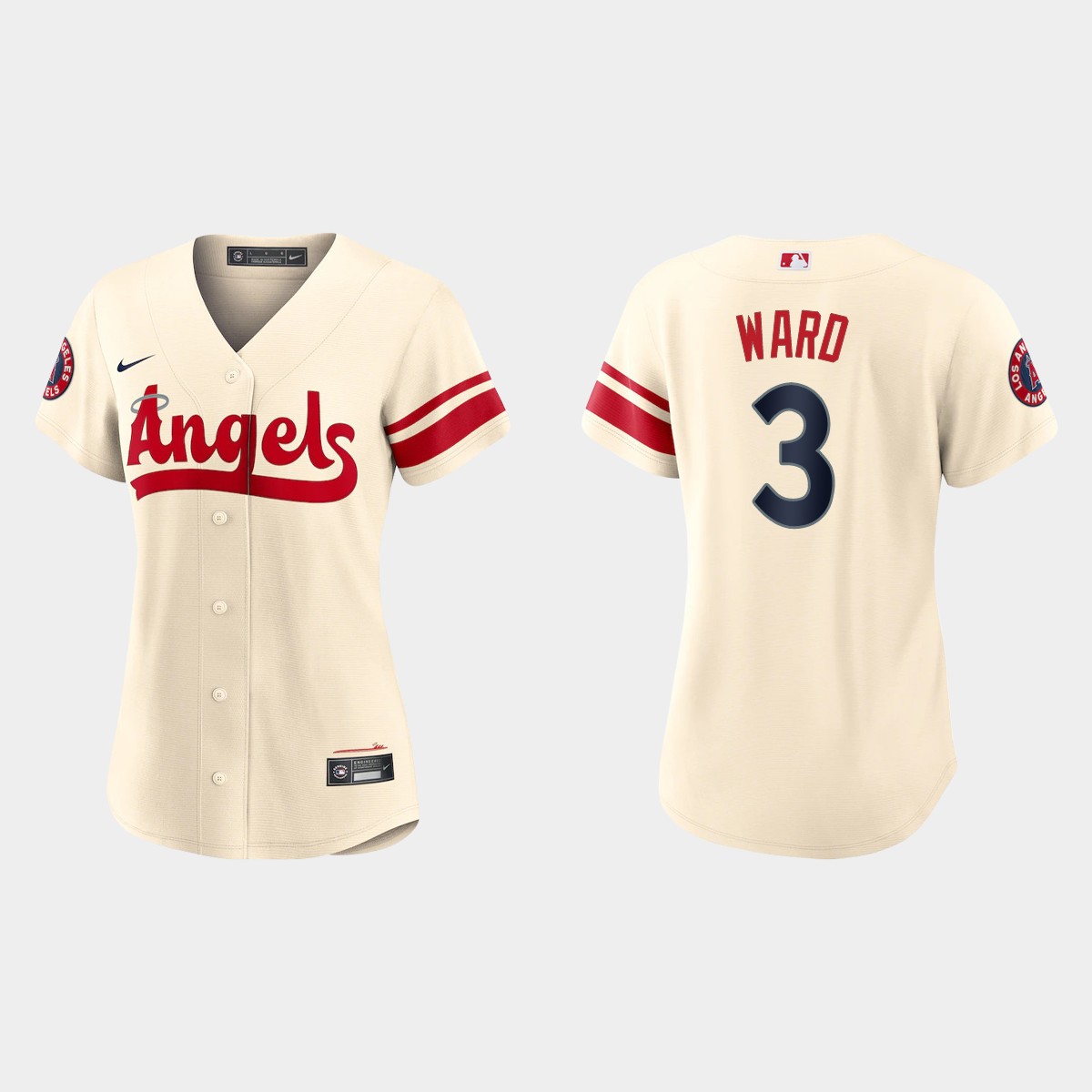 Women Los Angeles Angels Taylor Ward Cream 2022 City Connect Jersey