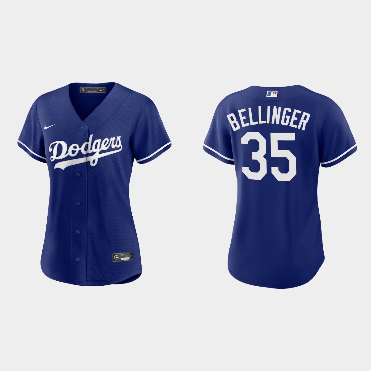 Women Los Angeles Dodgers Cody Bellinger Royal Alternate Jersey