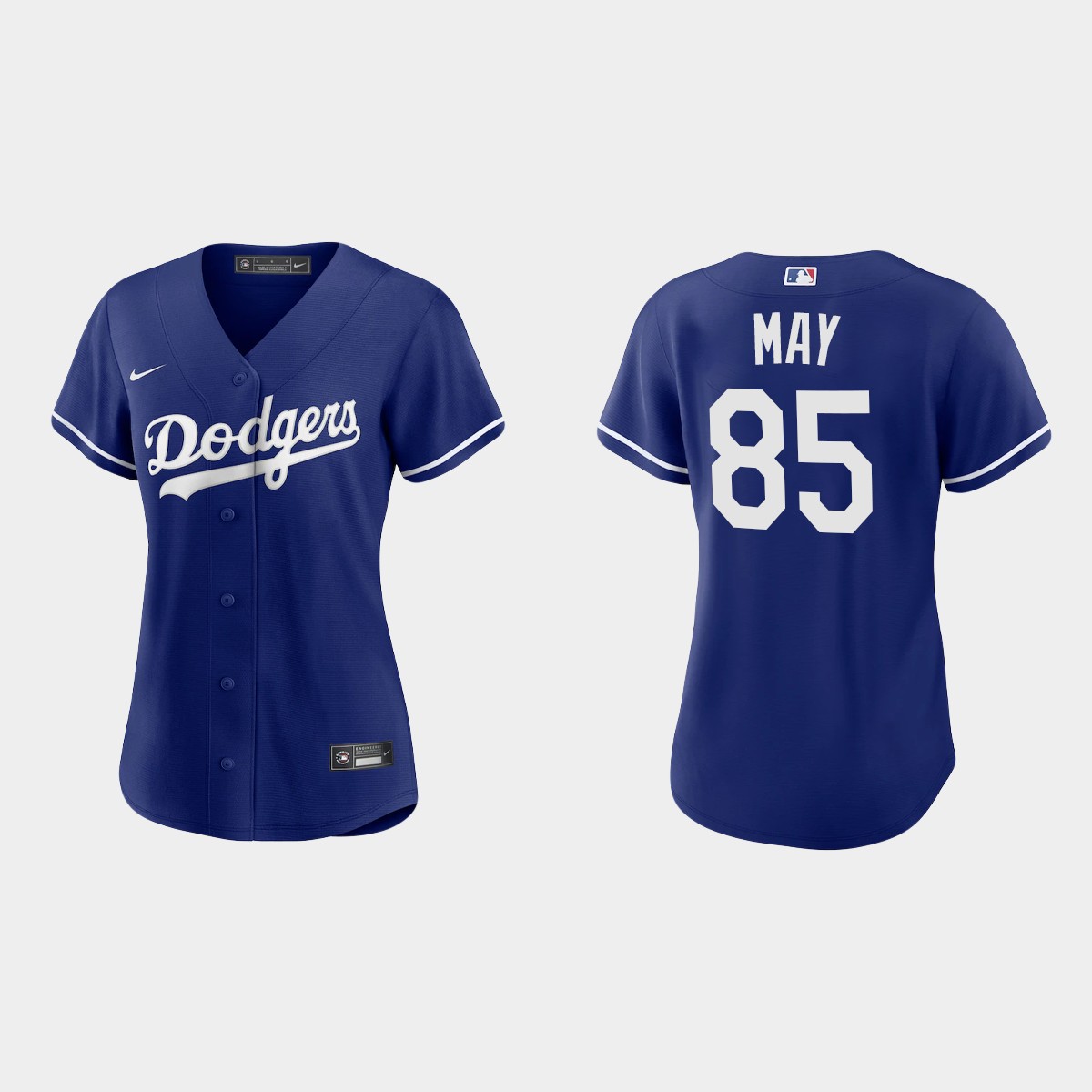 Women Los Angeles Dodgers Dustin May Royal Alternate Jersey