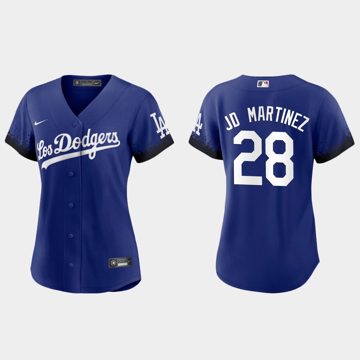 Women Los Angeles Dodgers J.D. Martinez Royal City Connect Jersey