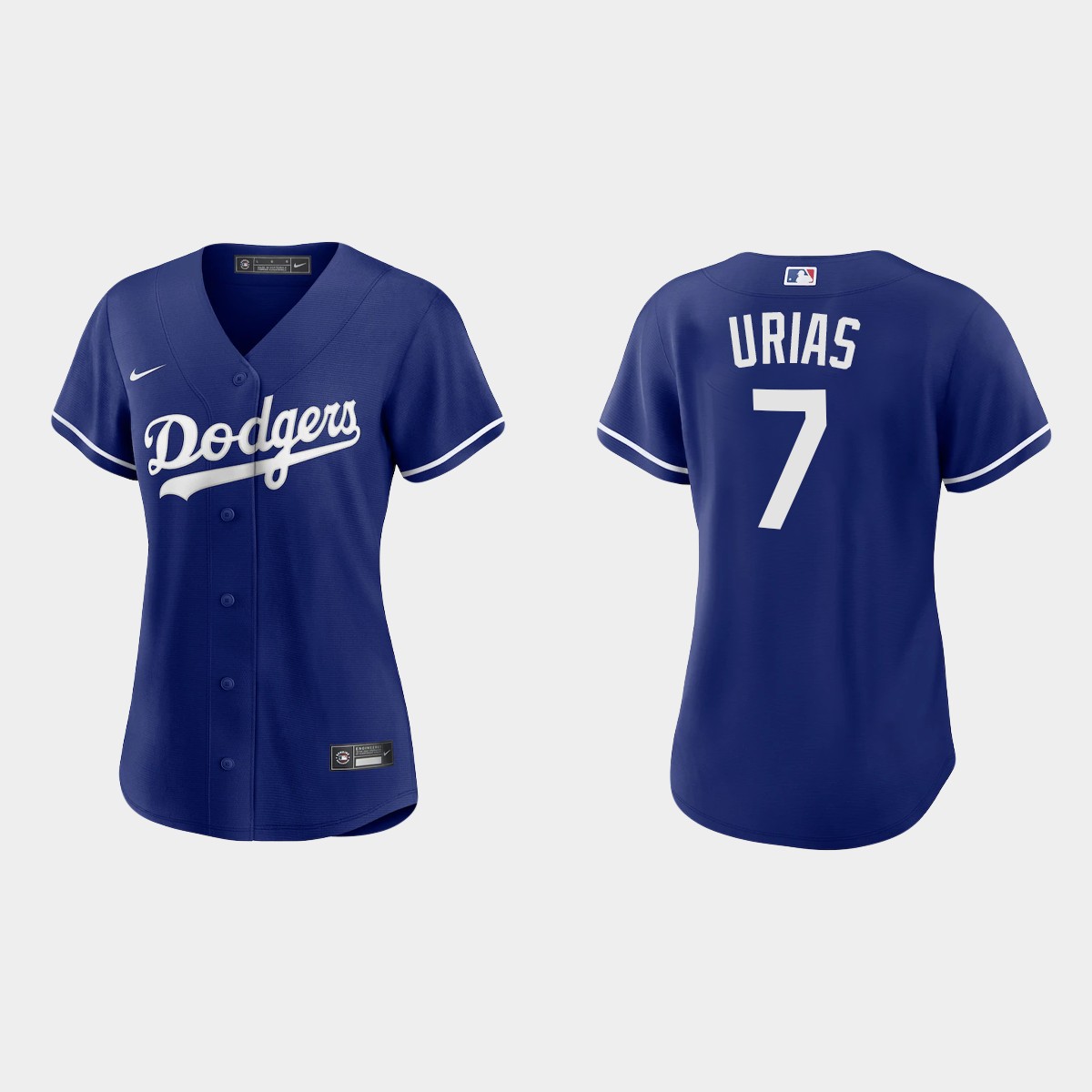 Women Los Angeles Dodgers Julio Urias Royal Alternate Jersey