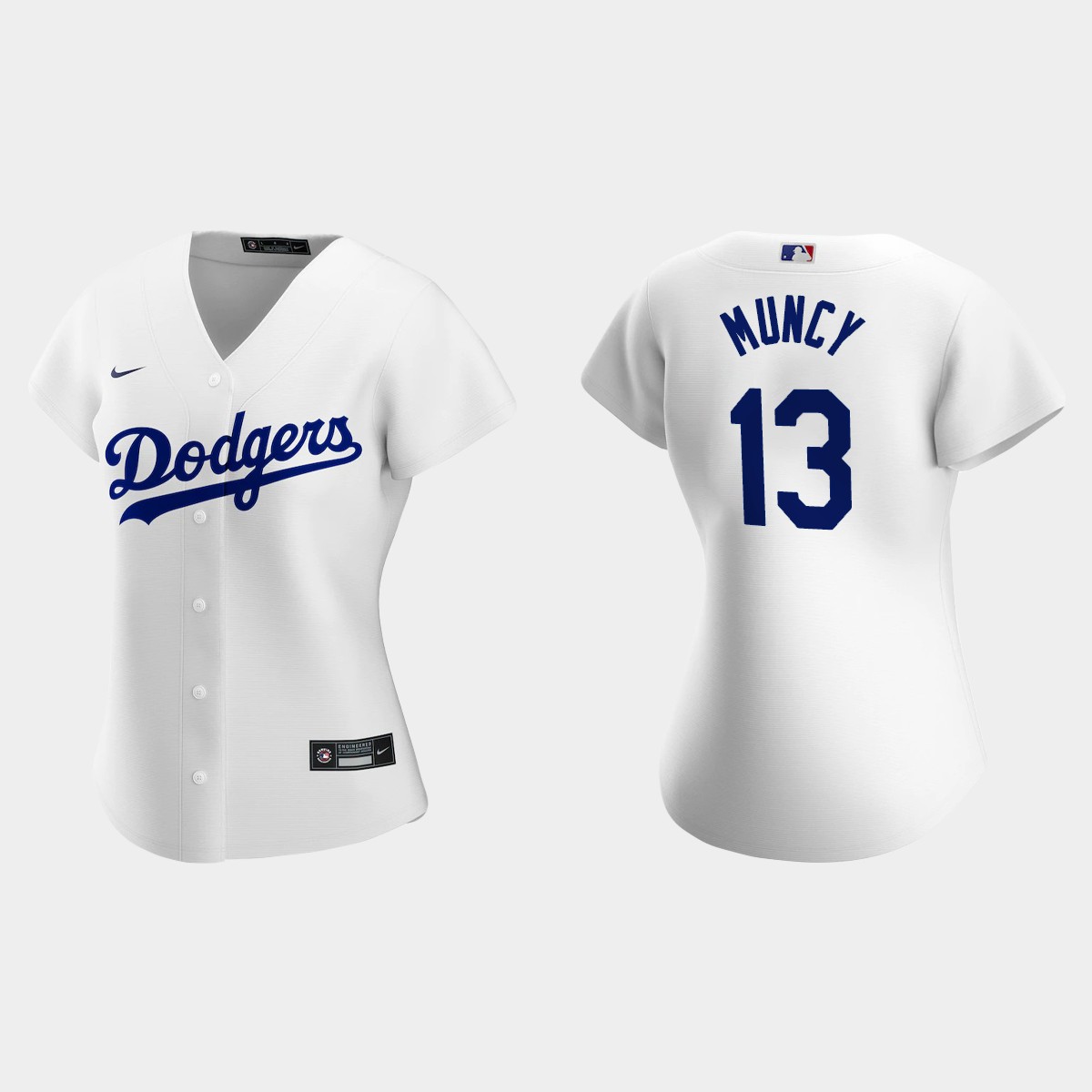 Women Los Angeles Dodgers Max Muncy White Home Jersey