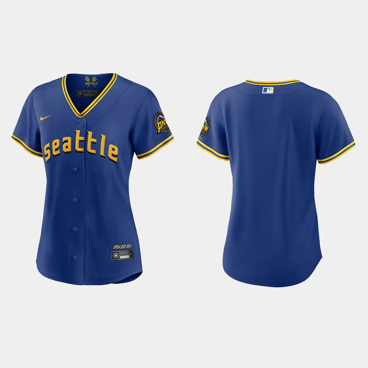 Women Seattle Mariners Royal 2023 City Connect Jersey