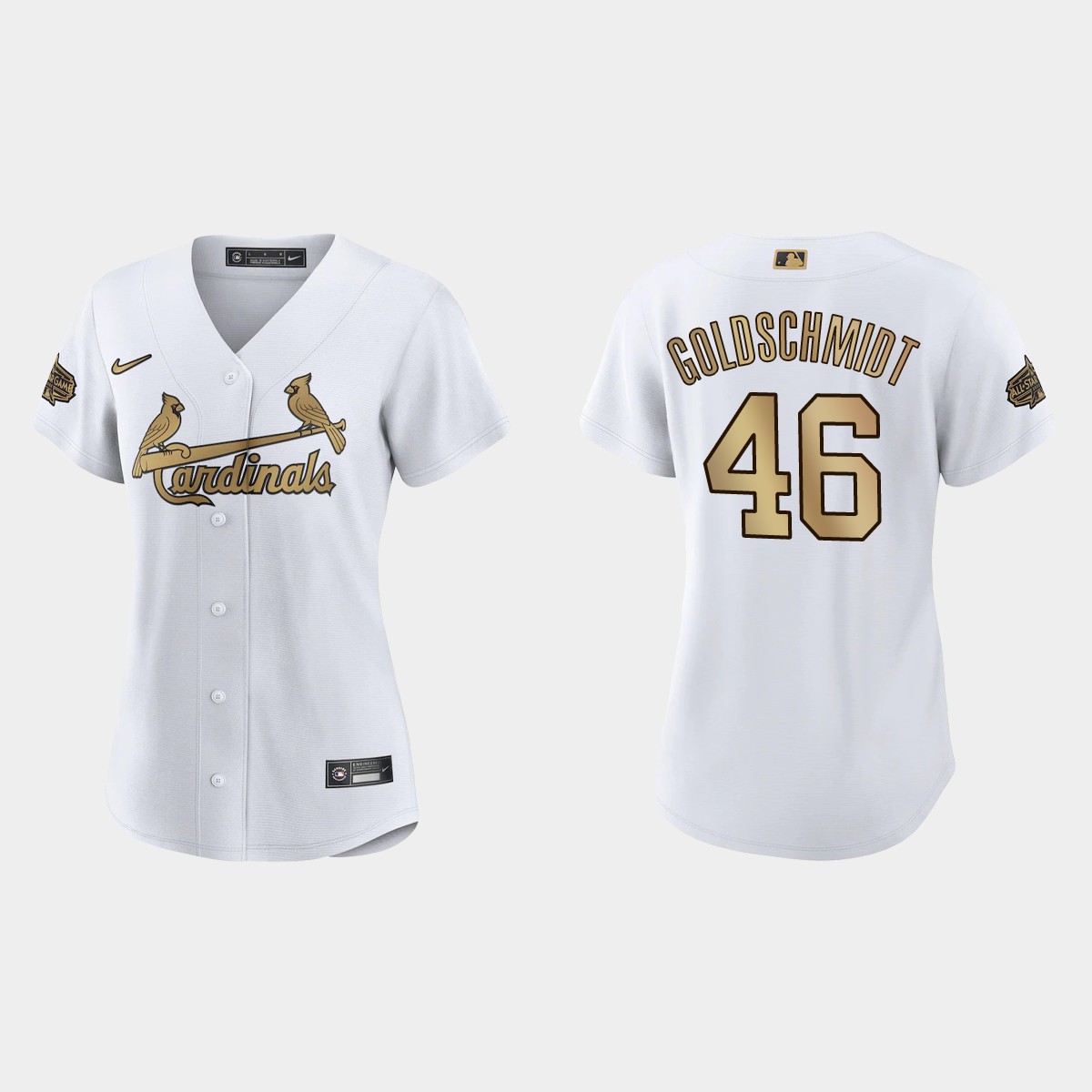 Women St. Louis Cardinals Paul Goldschmidt White 2022 MLB All-Star Game Jersey