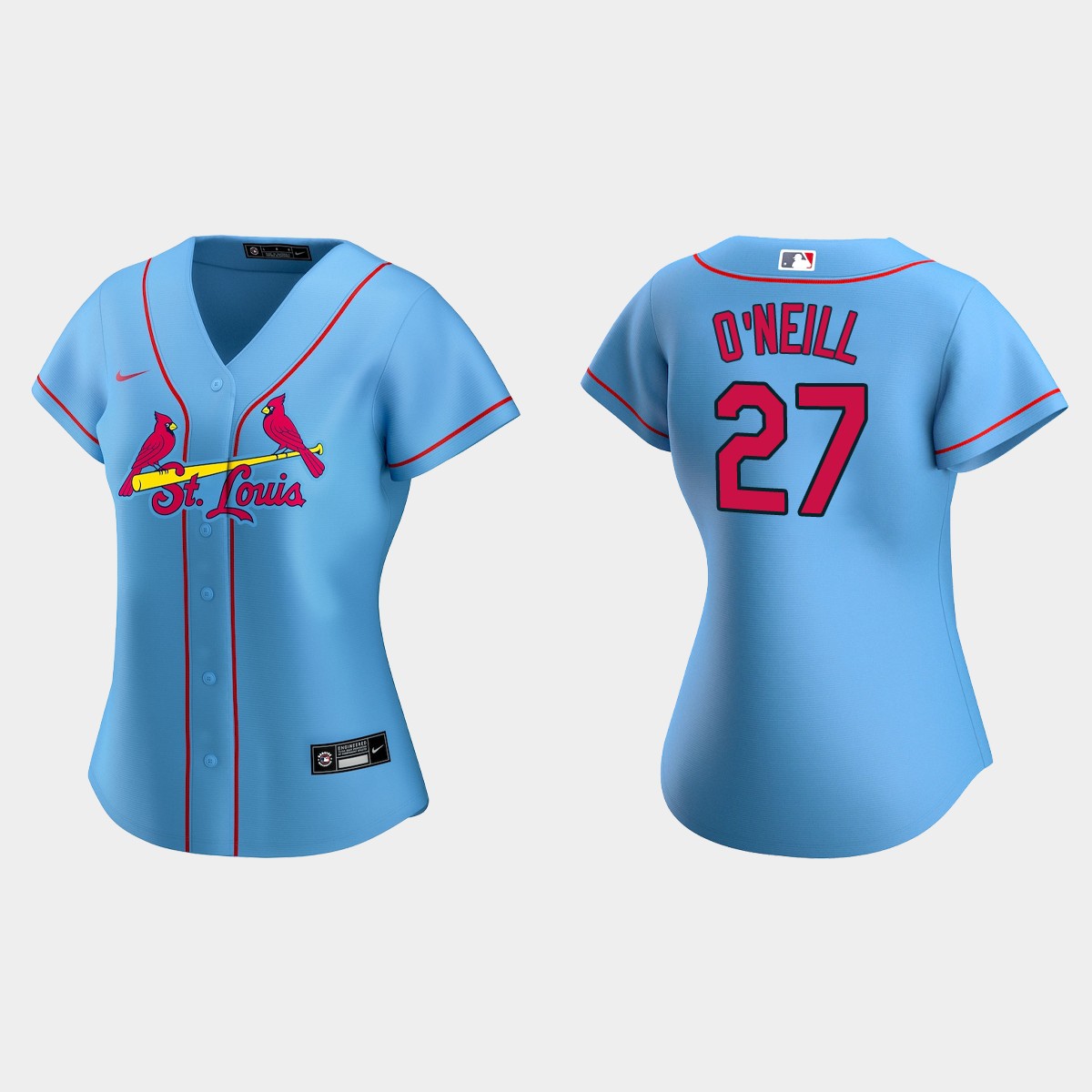 Women St. Louis Cardinals Tyler O'Neill Blue Jersey
