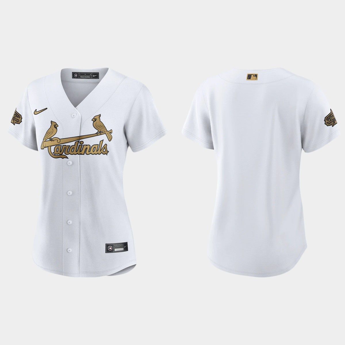 Women St. Louis Cardinals White 2022 MLB All-Star Game Jersey