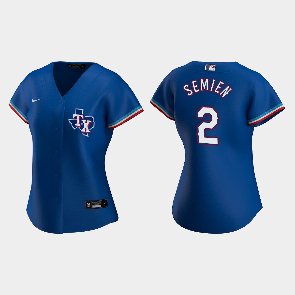 Women Texas Rangers Marcus Semien Royal Jersey