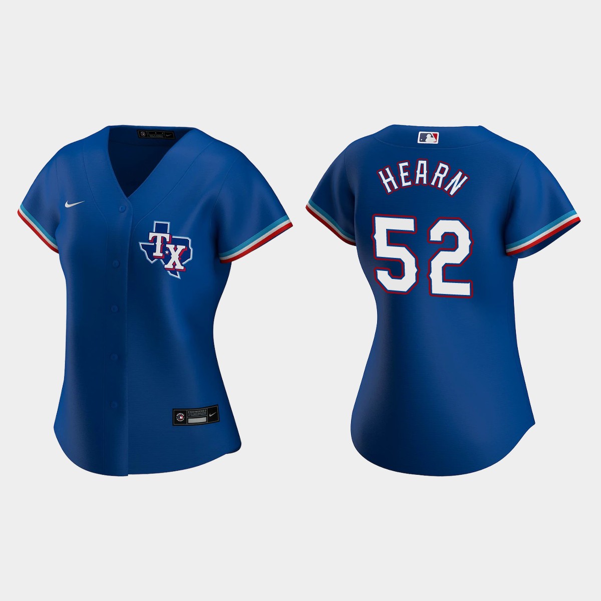 Women Texas Rangers Taylor Hearn Royal Jersey