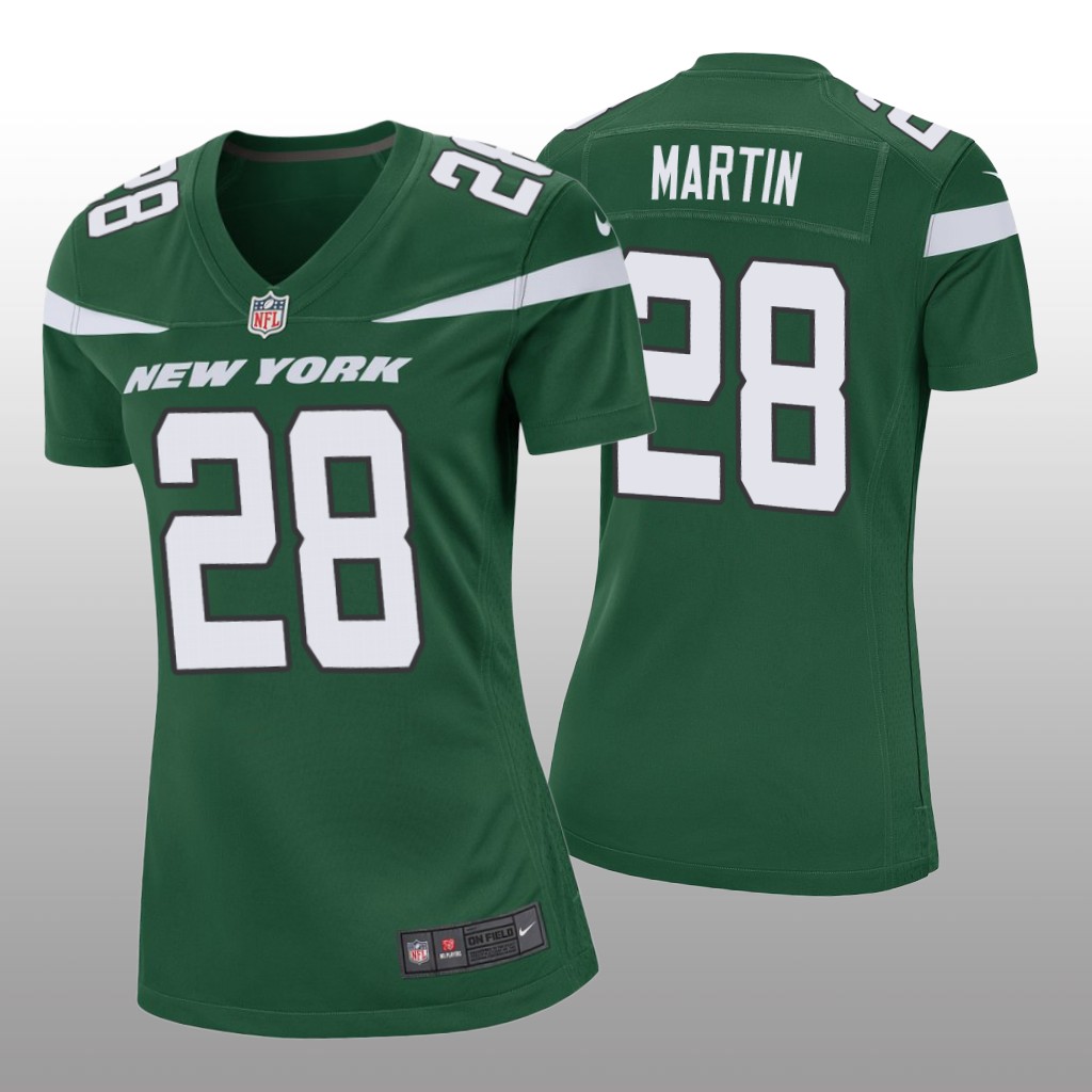 Women's 2019 Curtis Martin #28 New York Jets Green Game Jersey