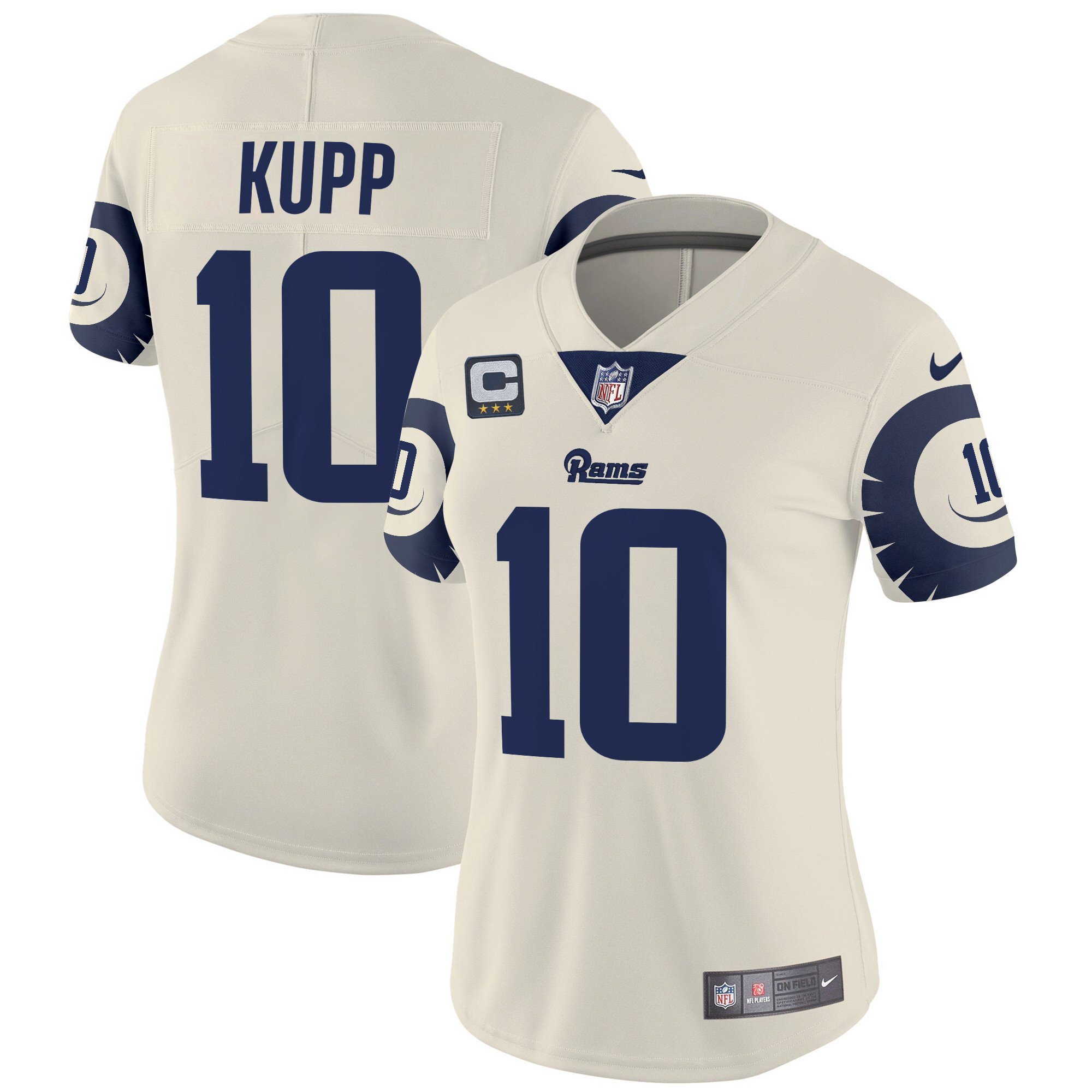Women's Cooper Kupp Los Angeles Rams Special Vapor Limited Bone Jersey - All Stitched