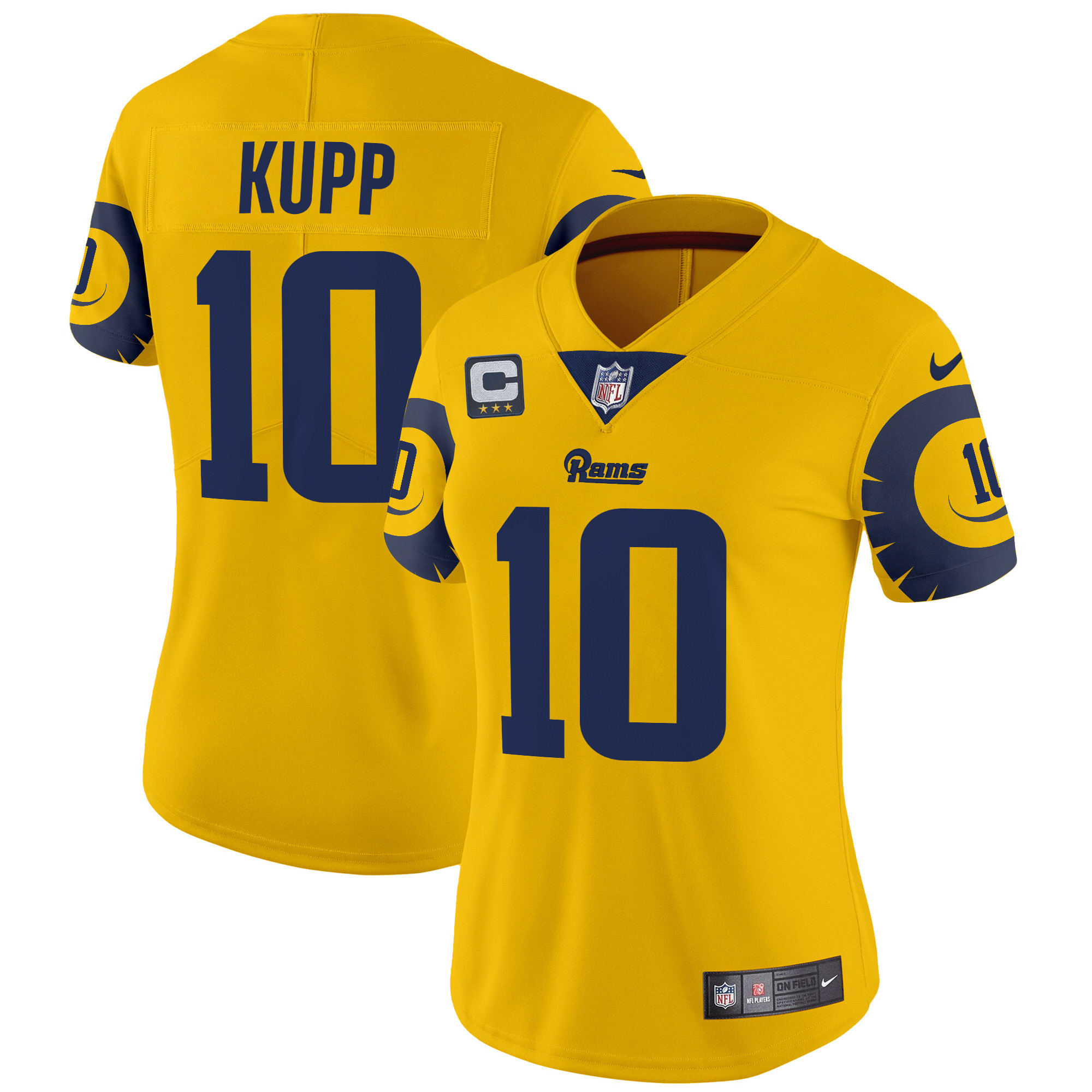 Women's Cooper Kupp Los Angeles Rams Special Vapor Limited Gold Jersey - All Stitched