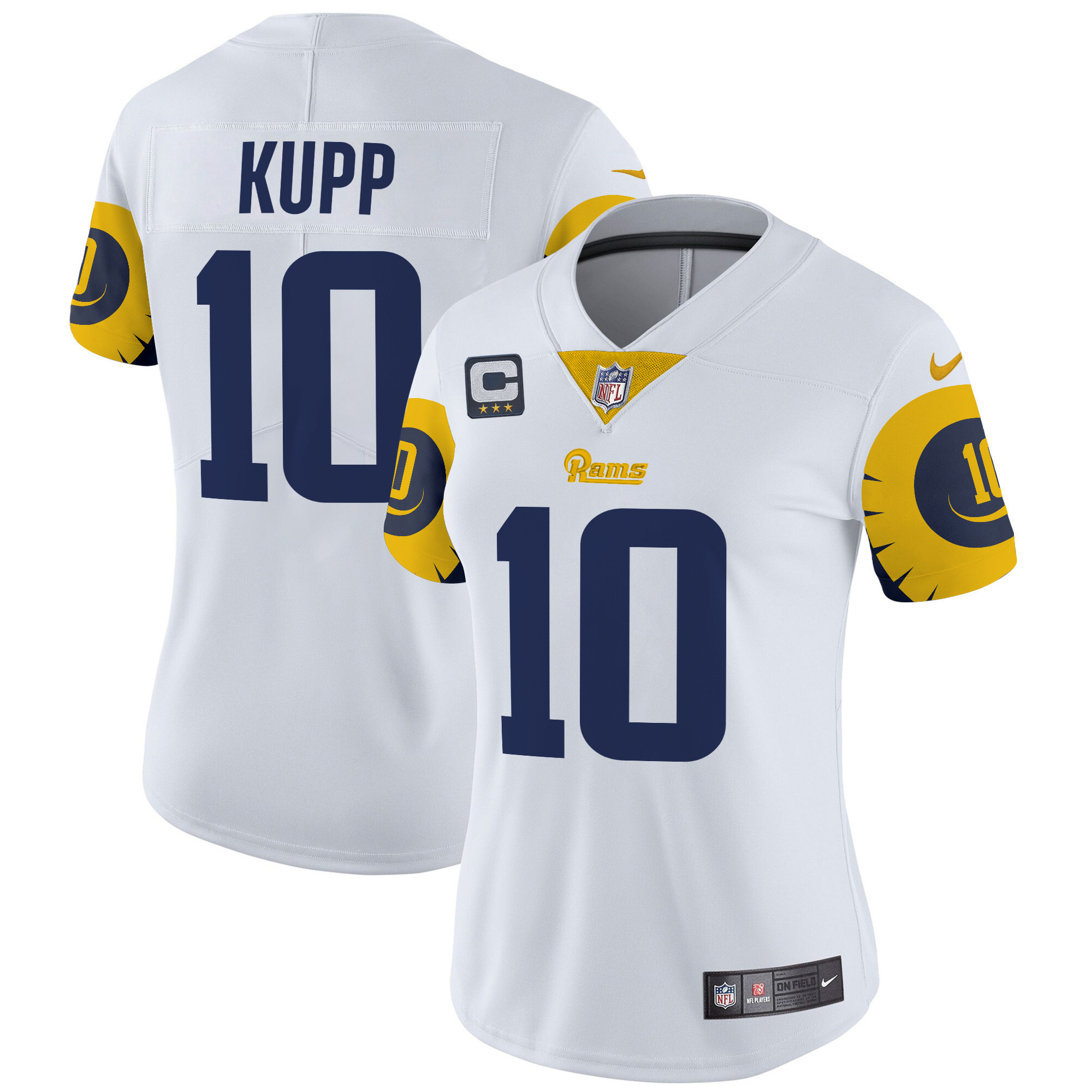 Women's Cooper Kupp Los Angeles Rams Special Vapor Limited White Jersey - All Stitched
