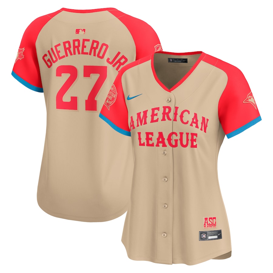 Women's Guerrero Jr. American League 2024 All-Star Game Limited Jersey - Cream