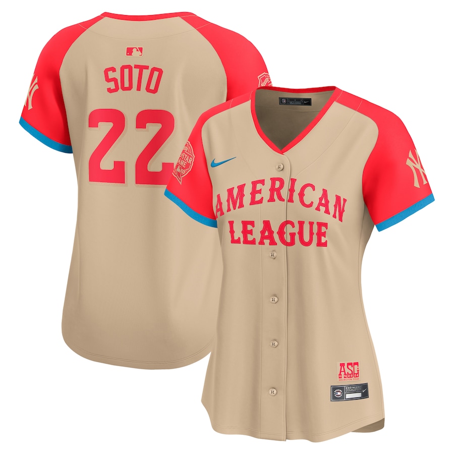 Women's Juan Soto American League 2024 All-Star Game Limited Jersey - Cream