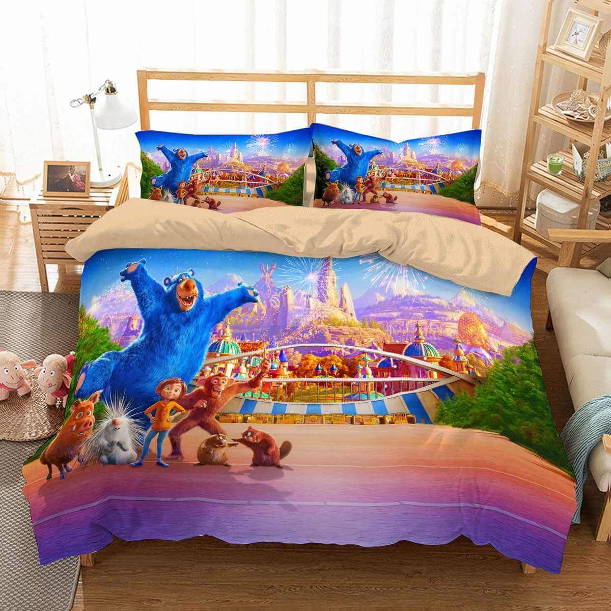 Wonder Park 3D Customized Duvet Cover Bedding Set